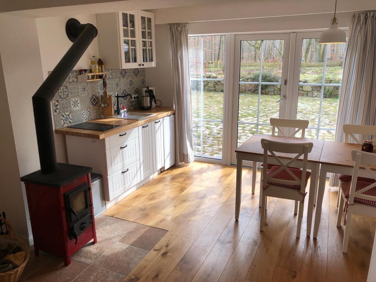Ferienwohnung Am Waldrand Mit Sauna Biendorf ภายนอก รูปภาพ