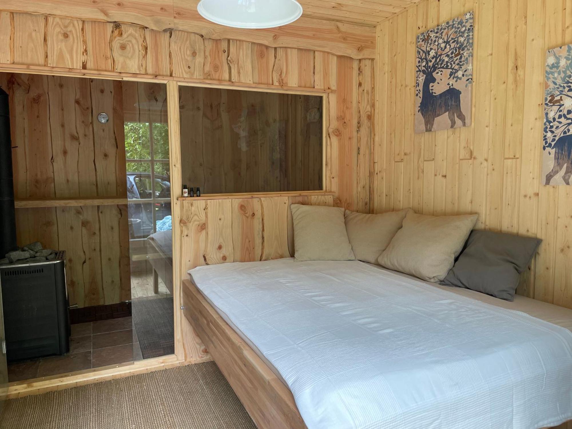 Ferienwohnung Am Waldrand Mit Sauna Biendorf ภายนอก รูปภาพ